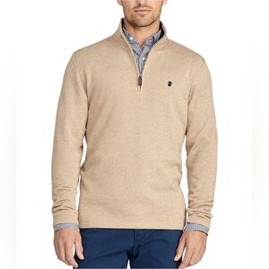 Izod Men's Classic Fit Quarter Zip Pullover Performance Sweater Size M